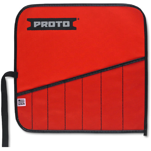 Proto Red Canvas 7-Pocket Tool Roll - Makers Industrial Supply