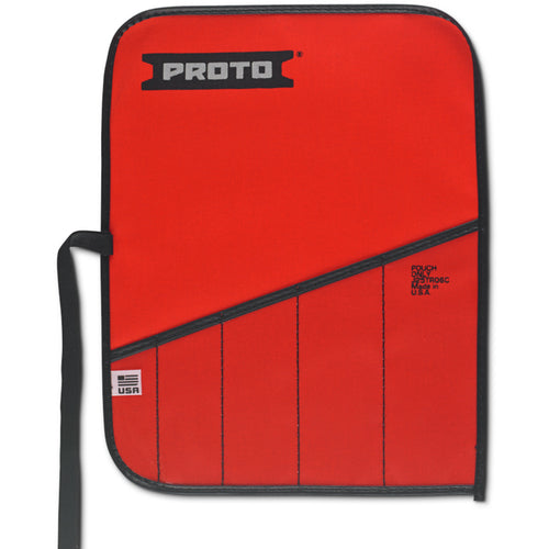 Proto Red Canvas 5-Pocket Tool Roll - Makers Industrial Supply