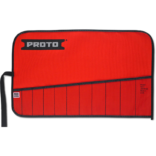 Proto Red Canvas 11-Pocket Tool Roll - Makers Industrial Supply