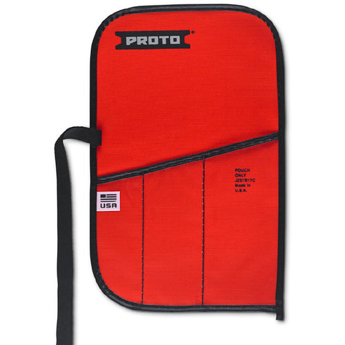 Proto Red Canvas 3-Pocket Tool Roll - Makers Industrial Supply