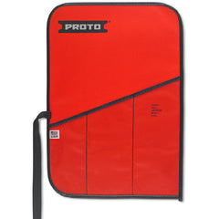 Proto Red Canvas 3-Pocket Tool Roll - Makers Industrial Supply