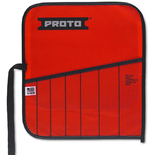 Proto Red Canvas 7-Pocket Tool Roll - Makers Industrial Supply