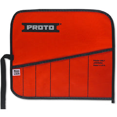 Proto Red Canvas 6-Pocket Tool Roll - Makers Industrial Supply