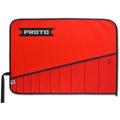 Proto Red Canvas 10-Pocket Tool Roll - Makers Industrial Supply