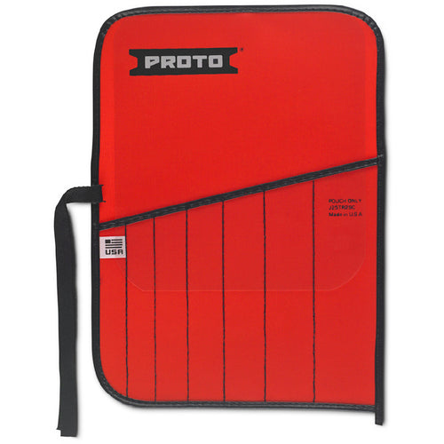 Proto Red Canvas 7-Pocket Tool Roll - Makers Industrial Supply