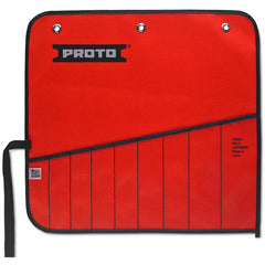 Proto Red Canvas 9-Pocket Tool Roll - Makers Industrial Supply