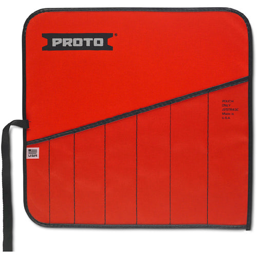 Proto Red Canvas 7-Pocket Tool Roll - Makers Industrial Supply