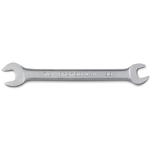 Proto Satin Open-End Wrench - 3/8″ × 7/16″ - Makers Industrial Supply