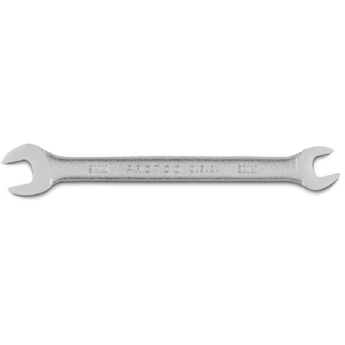 Proto Satin Open-End Wrench - 8 mm × 9 mm - Makers Industrial Supply