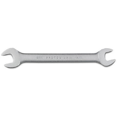 Proto Satin Open-End Wrench - 14 mm × 15 mm - Makers Industrial Supply