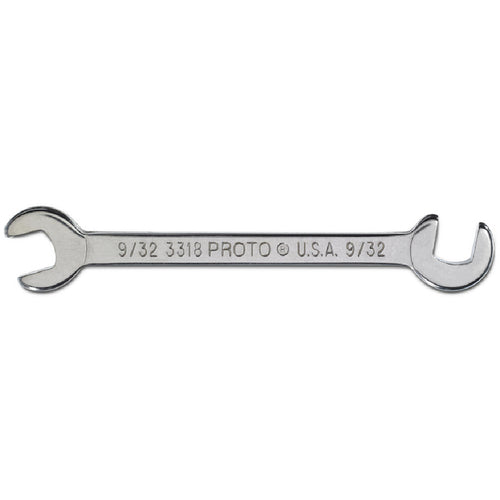 Proto Short Satin Angle Open-End Wrench - 9/32″ - Makers Industrial Supply