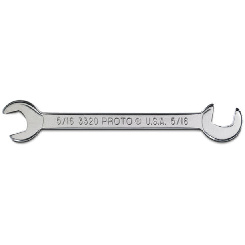 Proto Short Satin Angle Open-End Wrench - 5/16″ - Makers Industrial Supply