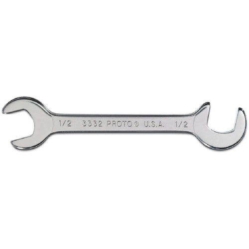 Proto Short Satin Angle Open-End Wrench - 1/2″ - Makers Industrial Supply