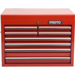 Proto® 440SS 27" Top Chest - 8 Drawer, Blue - Makers Industrial Supply