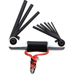 Proto Tether-Ready 9 Piece Folding Hex Key Set - Makers Industrial Supply