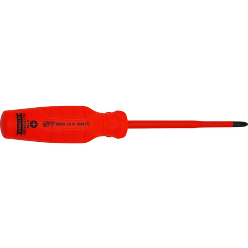 Proto VDE Insulated Phillips Screwdriver- #2 × 5″ - Makers Industrial Supply