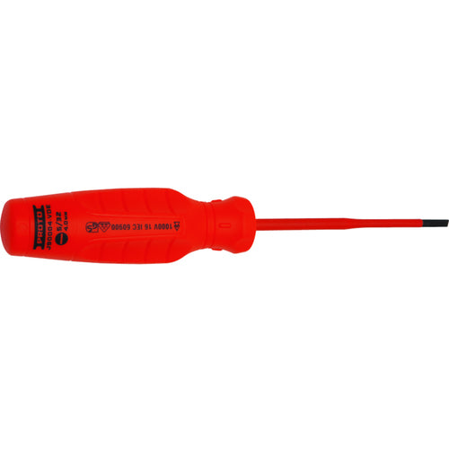 Proto VDE Insulated Cabinet Screwdriver- 5/32 × 4″ - Makers Industrial Supply