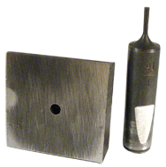 Punch & Die Set for Bench Punch - 3/8" Square - Makers Industrial Supply