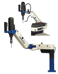 Vertical/Horiz Electric Tapping Machine; 0-9/16" Range - Makers Industrial Supply