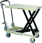 SLT-660F, Scissor Lift Table With Folding Handle - Makers Industrial Supply