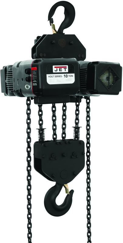 10AEH-34-15, 10-Ton VFD Electric Hoist 3-Phase with 15' Lift - Makers Industrial Supply