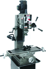JMD-45GH Geared Head Square Column Mill Drill with Newall DP700 2-Axis DRO - Makers Industrial Supply