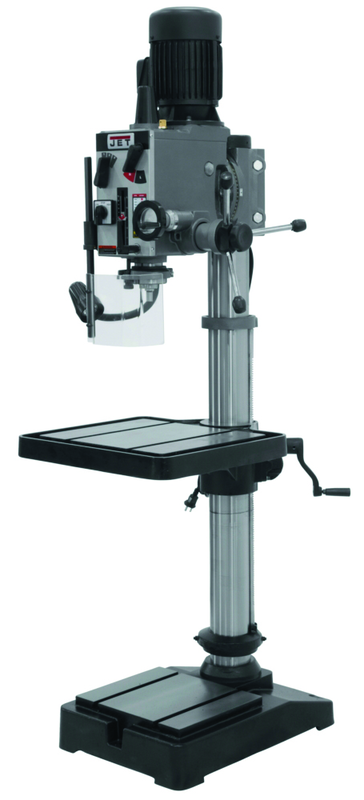 Geared Head Floor Model Drill Press - Model Number 354020--20'' Swing; 2HP; 3PH; 230V Motor - Makers Industrial Supply