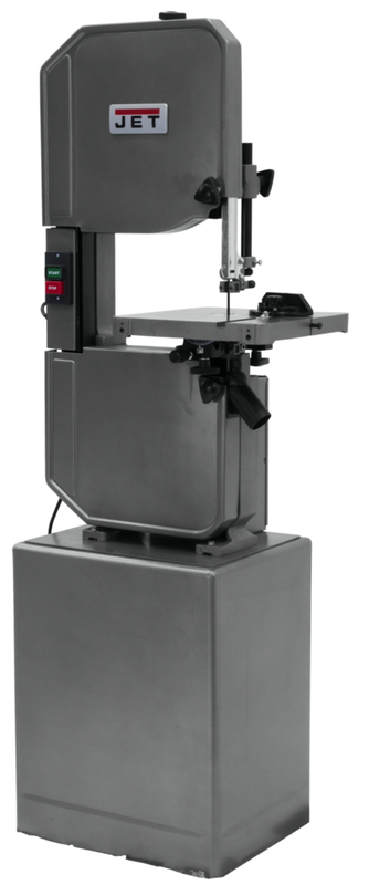 J-8201VS, 14" Metal/Wood Vertical Variable Speed Bandsaw 115/230V, 1PH - Makers Industrial Supply