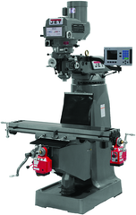 JTM-4VS-1 Mill With 3-Axis ACU-RITE 200S DRO (Quill) With X and Y-Axis Powerfeeds - Makers Industrial Supply