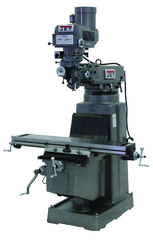 JTM-1050 Mill With 3-Axis ACU-RITE 200S DRO (Quill) and X-Axis Powerfeed - Makers Industrial Supply