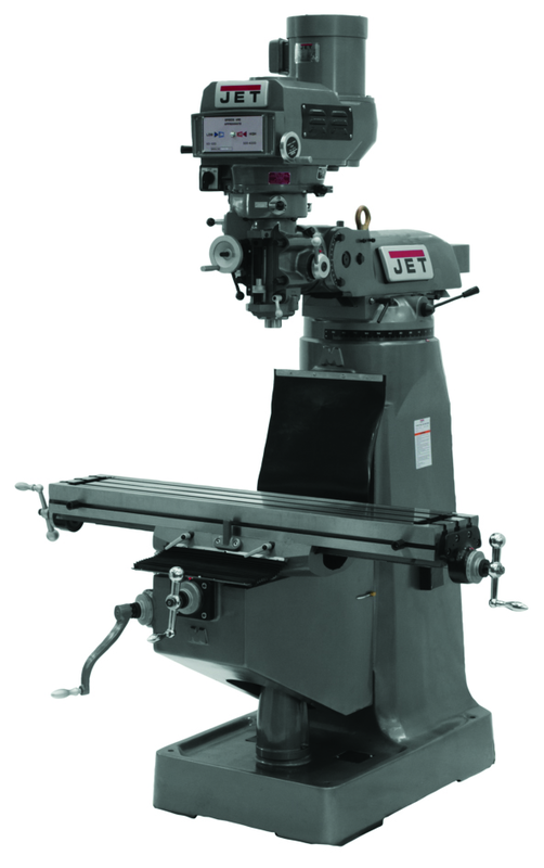 JTM-4VS-1 Variable Speed Vertical Milling Machine 115/230V 1PH - Makers Industrial Supply