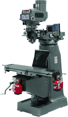 JTM-4VS Mill With 3-Axis ACU-RITE VUE DRO (Knee) With X and Y-Axis Powerfeeds - Makers Industrial Supply