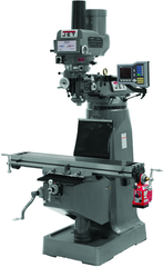 JTM-4VS Mill With 3-Axis ACU-RITE VUE DRO (Knee) With X, Y and Z-Axis Powerfeeds - Makers Industrial Supply