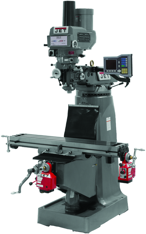 JTM-1050 Mill With ACU-RITE VUE DRO With X, Y and Z-Axis Powerfeeds - Makers Industrial Supply