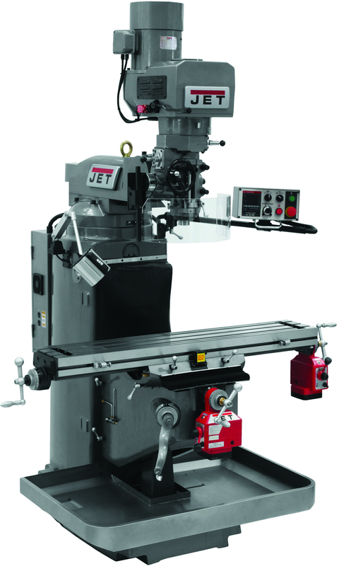 JTM-949EVS Mill With X and Y-Axis Powerfeeds - Makers Industrial Supply