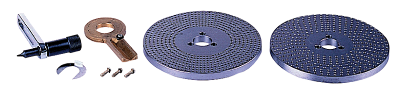 Elephant Dividing Plates - For 6" Rotary Table - Makers Industrial Supply