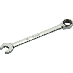 ‎Proto Full Polish Combination Non-Reversible Ratcheting Wrench 7/16″ - 12 Point - Makers Industrial Supply