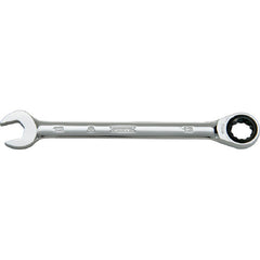 ‎Proto Full Polish Combination Non-Reversible Ratcheting Wrench 10 mm - 12 Point - Makers Industrial Supply