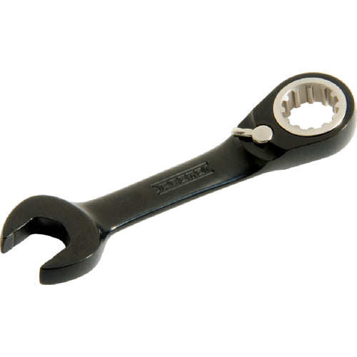 Proto Black Chrome Combination Stubby Reversible Ratcheting Wrench 1/2″ - Spline - Makers Industrial Supply