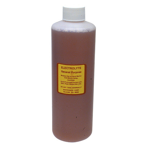 Electrolyte Solution - 16 oz - General Purpose - Makers Industrial Supply