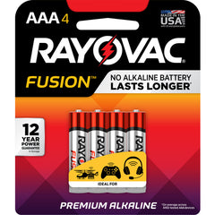 AAA Fusion Alkaline Batteries-4Pk - Makers Industrial Supply