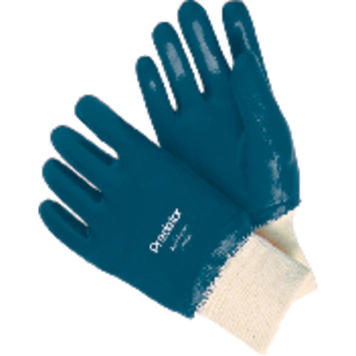 Nitrile / Knit Wrist 9751 Nitrile Coated Gloves - Size Large - Makers Industrial Supply