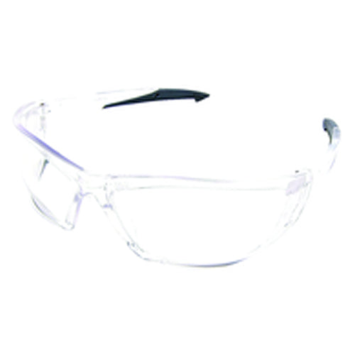 Clear Lens - Fog & Scratch Resistant - Nylon Black Frame - Makers Industrial Supply