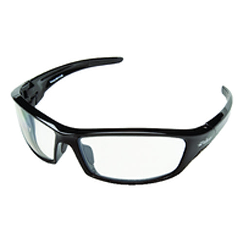 Anti-Reflective Clear Lens - Flexible Nylon Black Frame - Makers Industrial Supply