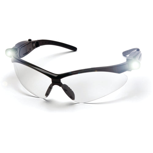 PMXTREME BLACK FRAME CLEAR LENS LED - Makers Industrial Supply