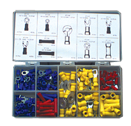 185 Piece - Electrical Terminal Assortment - Makers Industrial Supply