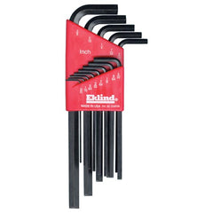 9 Pieces-1.5 mm-10 mm Long Arm Style - Hex Key Set - Makers Industrial Supply