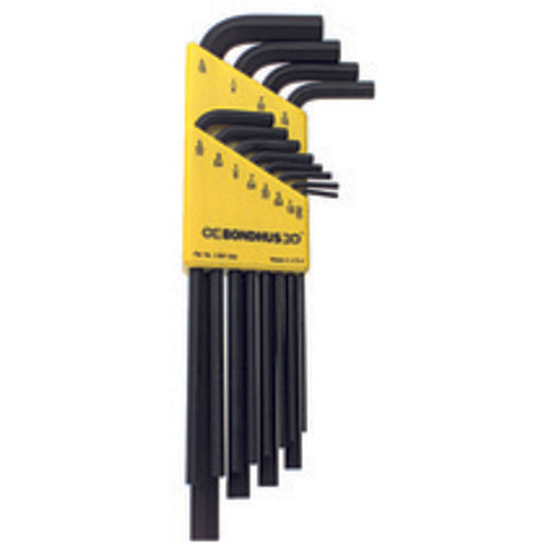 12 Pieces-0.050″-5/16″ Long Arm Style - Hex Key Set - Makers Industrial Supply