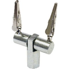 Soldering magnetic clamp with alligator clips - Makers Industrial Supply