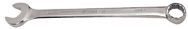 1'' - 14'' OAL - Chrome Satin Combination Wrench - Makers Industrial Supply